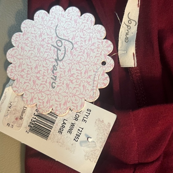 Soprano brand knit high/low knit tunic size L, NWT. - Picture 2 of 4